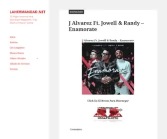 Lahermandad.net(Reggaeton Musica Download) Screenshot