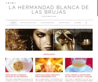 Lahermandadblancadelasbrujas.com(Lilian Rodríguez) Screenshot