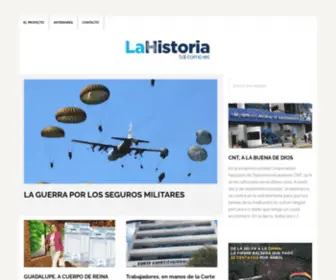 Lahistoria.ec(La Historia) Screenshot