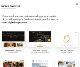 Lahive.co.uk(Web Design and eCommerce Solutions Cardiff) Screenshot