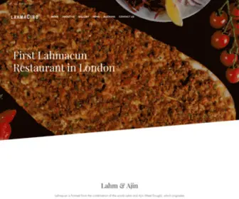 Lahmacino.co.uk(Lahmacino – Lahmacino) Screenshot