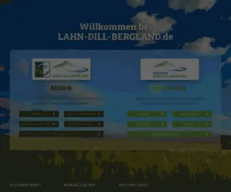 Lahn-Dill-Bergland.de(Naturpark Lahn) Screenshot