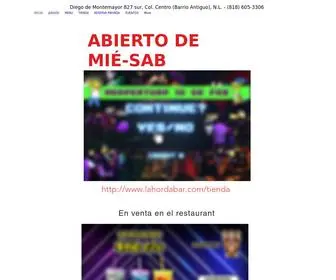 Lahordabar.com(La Horda Bar Arcade) Screenshot