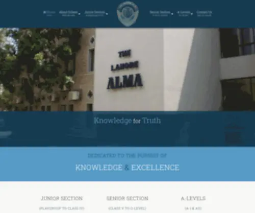 Lahorealma.net(The Lahore Alma) Screenshot