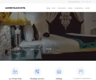 Lahorepalacehotel.com(Lahore Palace Hotel) Screenshot