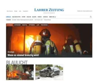 Lahrer-Zeitung.de(Nachrichten aus dem Ortenaukreis) Screenshot