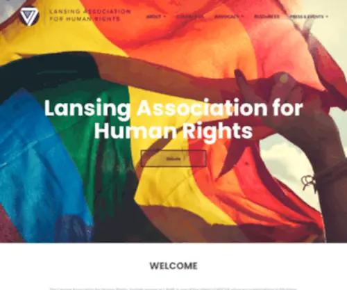 Lahronline.org(Serving Lansing's LGBTQ community since 1979) Screenshot