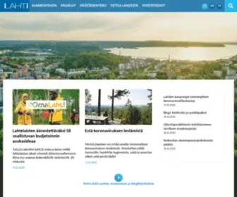 Lahti.fi(Lahti) Screenshot