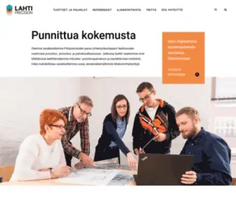 Lahtiprecision.com(Lahti Precision Oy) Screenshot