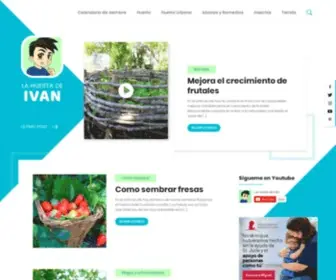 Lahuertadeivan.com(La Huerta de Iván) Screenshot