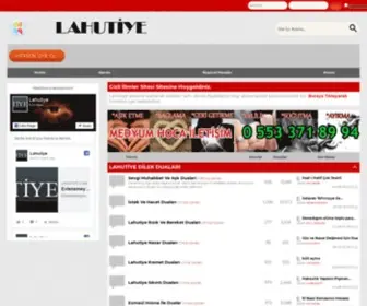 Lahutiye.com(Limler Sitesi) Screenshot