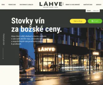 Lahve-Lahve.cz(LÁHVE) Screenshot