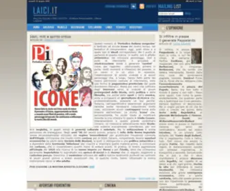 Laici.it(Laici quotidiani) Screenshot