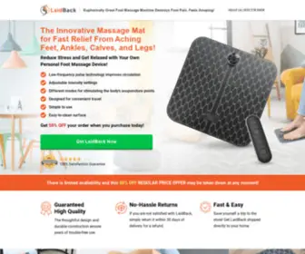 Laidbackmassage.com(Buy LaidBack) Screenshot