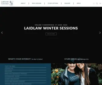 Laidlaw.ac.nz(Laidlaw College) Screenshot