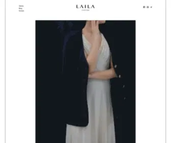Laila.jp(エミリオプッチ・クレージュ・ピエールカルダンなど６０~７０年代を中心) Screenshot