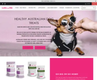 Lailaandme.com.au(Australian Dog Treats) Screenshot