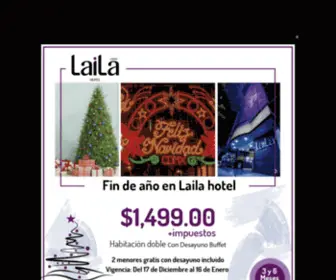 Lailahotels.com(Laila Hotels) Screenshot