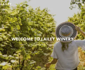 Laileywinery.com(Lailey Winery) Screenshot