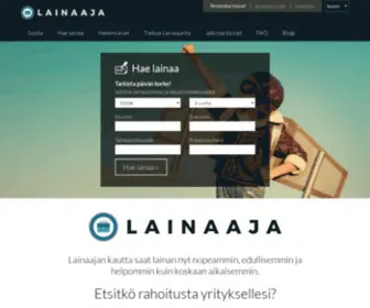 Lainaaja.fi(Investing in people) Screenshot