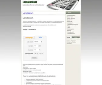 Lainalaskurit.org(Lainalaskuri) Screenshot