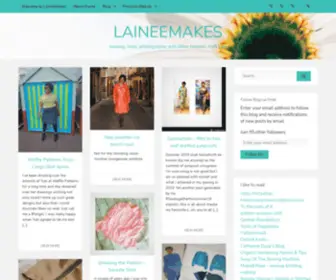 Laineemakes.com(Sewing, food, photography and other random stuff I do) Screenshot