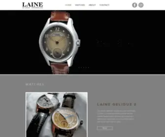 Lainewatches.com(Laine Watches) Screenshot