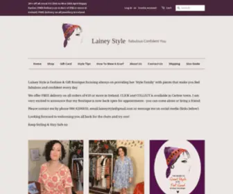 Laineystyle.com(Lainey Style Women's Clothing Boutique Carlow) Screenshot