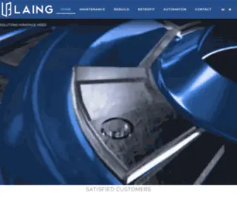 Laing.com.mx(Laing Manufacturing International) Screenshot