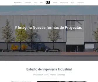 Laingenieros.com(Estudio de Ingeniería Industrial en Navarra) Screenshot