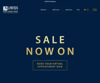 Laings.com(Kitchens, Bathrooms, Bedrooms) Screenshot