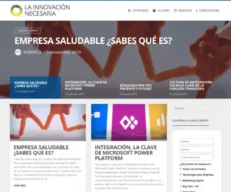 Lainnovacionnecesaria.com(La Innovación Necesaria) Screenshot