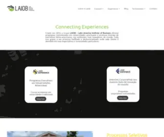 Laiob.com(Latin America Institute of Business) Screenshot