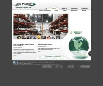 Lairdplastics.com(Laird Plastics) Screenshot