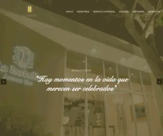 Laisabella.com.py(Bienvenido La Isabella Eventos) Screenshot