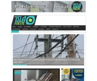 Laislaoeste.com(Noticias desde el Oeste de Puerto Rico.La Isla Oeste) Screenshot