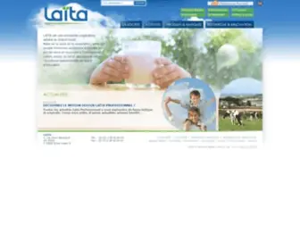 Laita.com(Première entreprise coopérative laitière du Grand Ouest) Screenshot
