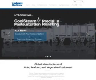 Laitrammachinery.com(Laitram Machinery) Screenshot