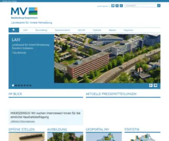 Laiv-MV.de(Landesamt) Screenshot