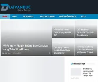 Laivanduc.com(Lại Văn Đức Blog) Screenshot
