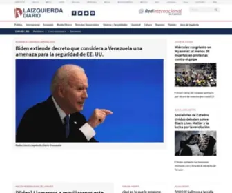 Laizquierdadiario.com.ve(La Izquierda Diario) Screenshot