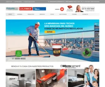 Lajamax.com(Solana Tile) Screenshot