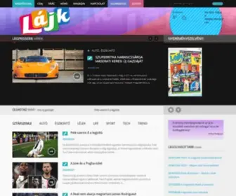 Lajkmagazin.hu(LÁJK Magazin) Screenshot