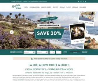 Lajollacove.com(La Jolla Cove) Screenshot