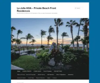 Lajollahoa.com(Private Beach Front Residences) Screenshot