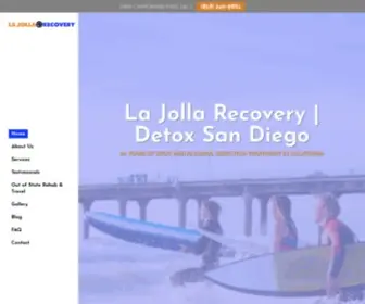 Lajollarecovery.com(Detox San Diego) Screenshot