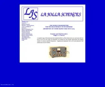 Lajollasciences.com(La Jolla Sciences) Screenshot