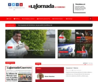Lajornadaguerrero.com.mx(La Jornada Guerrero) Screenshot