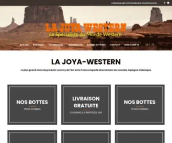 Lajoya-Western.com(La Joya Western Store) Screenshot