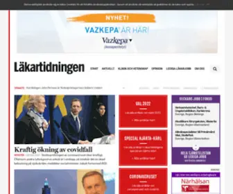 Lakartidningen.se(Läkartidningen) Screenshot